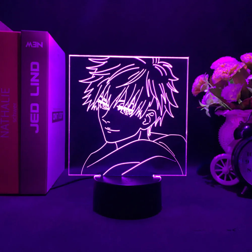 Anime LED 3D Lamp – Perfect Gift & Room Décor