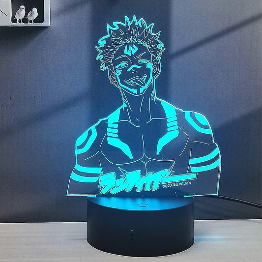 Anime Character 3D Lamp – LED Lamp for Desk & Room Décor