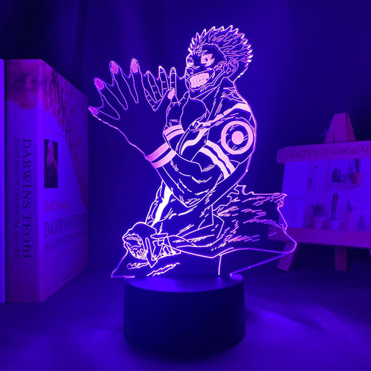 3D Anime Character Lamp – RGB LED Night Light for Bedroom