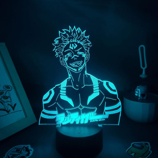 Anime Character 3D Lamp – LED Lamp for Desk & Room Décor