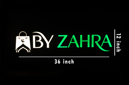 Custom 2D LED Sign Board for Cosmetic & Beauty Brands – Premium Acrylic Logo Signage