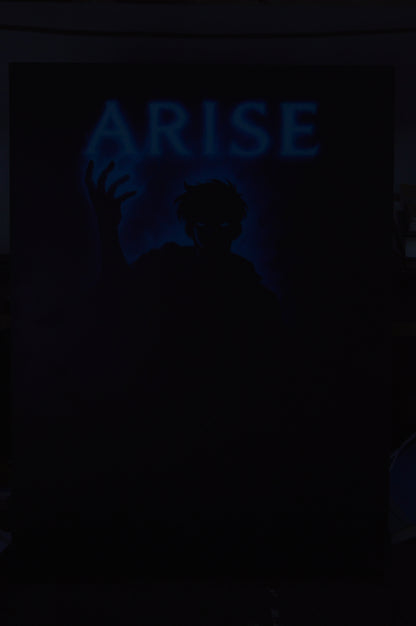 UV Printed Glowing Board – “ARISE” Mystic Blue Edition