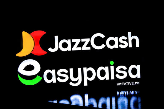 Custom 2D LED Sign Board for JazzCash & Easypaisa Service – Premium Acrylic Shop Signage