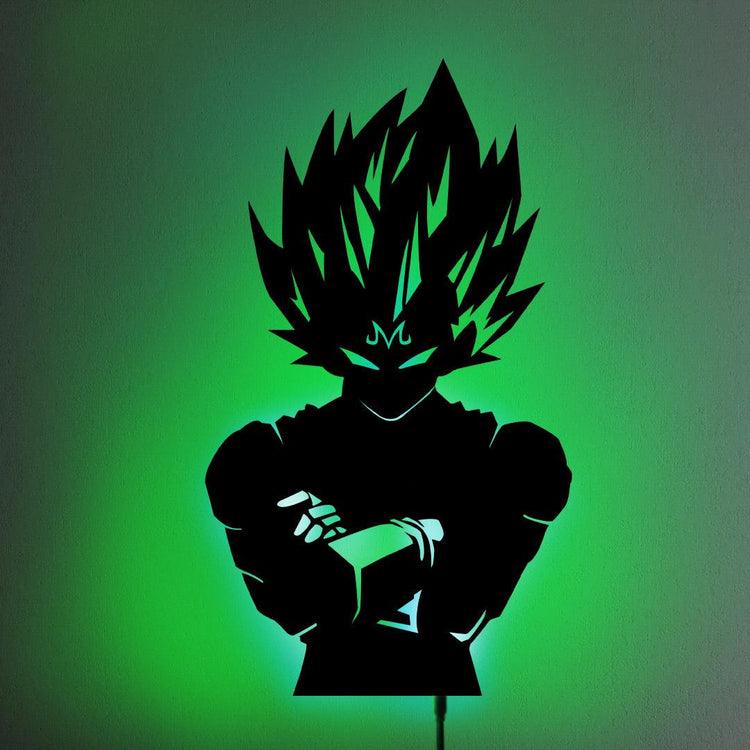 Vegeta Wall Art Logo img2