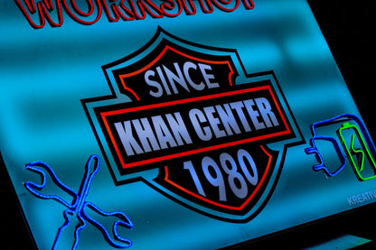 UV Printed Glowing Board – Workshop Edition | Premium LED Lit Signage